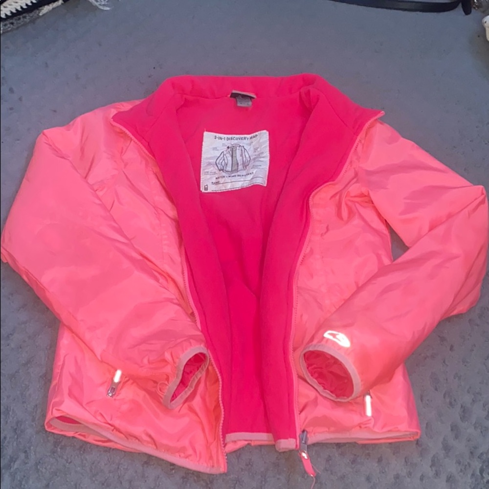 Neon Pink Water Resistant Jacket